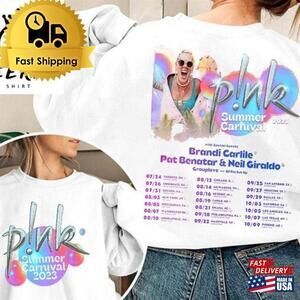 Pnk Summer Carnival Tour 2023 sweatshirt 2 Sided